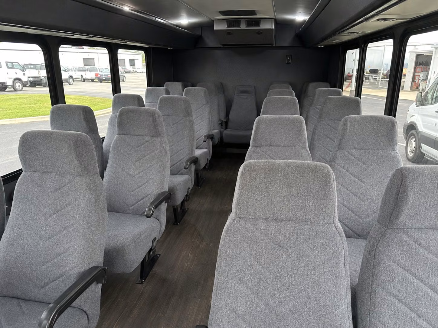 18 passenger minibus inside