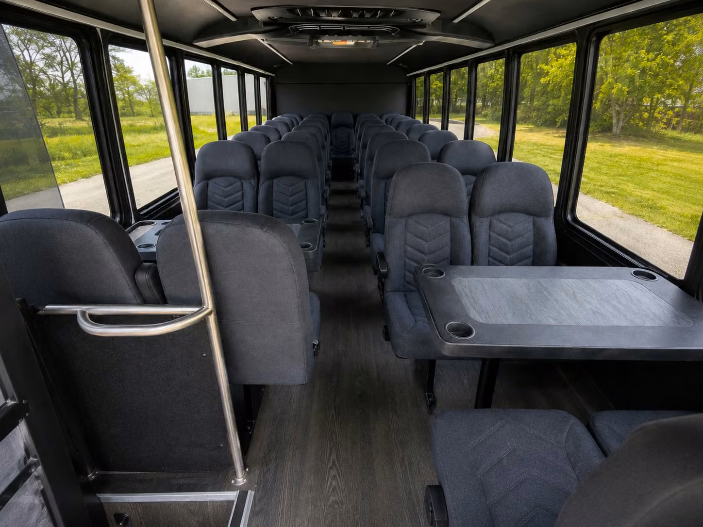 20 passenger minibus interior