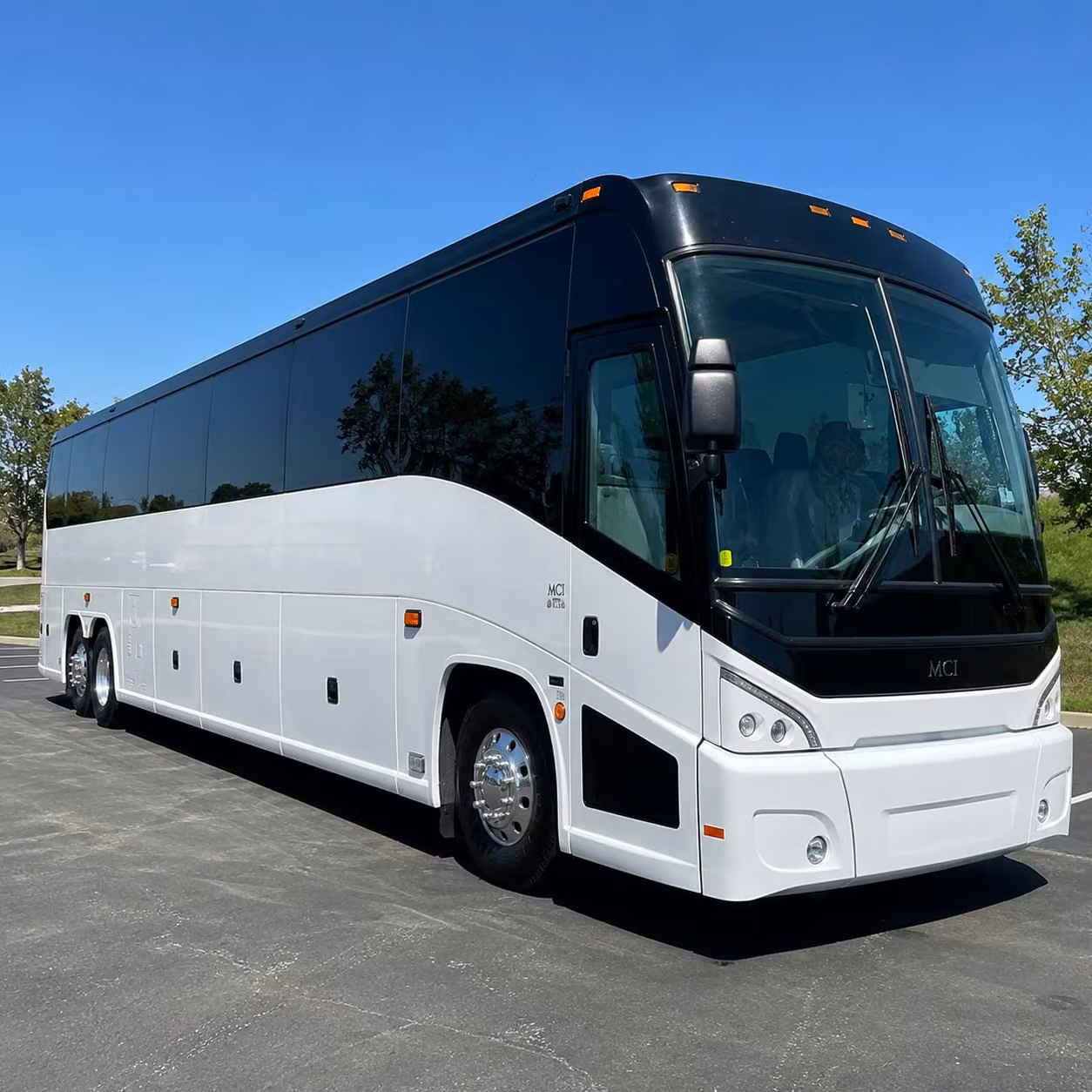 56 passenger charter bus