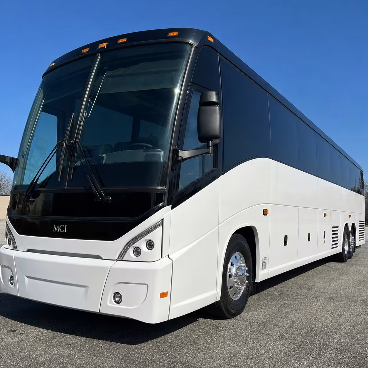 albuquerque charter bus rental exterior