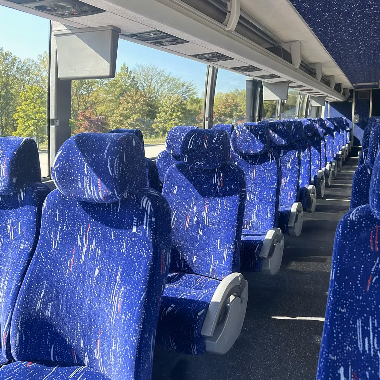 albuquerque charter bus rental inside