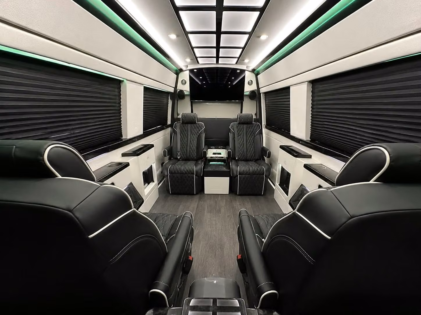 sprinter van with driver interior