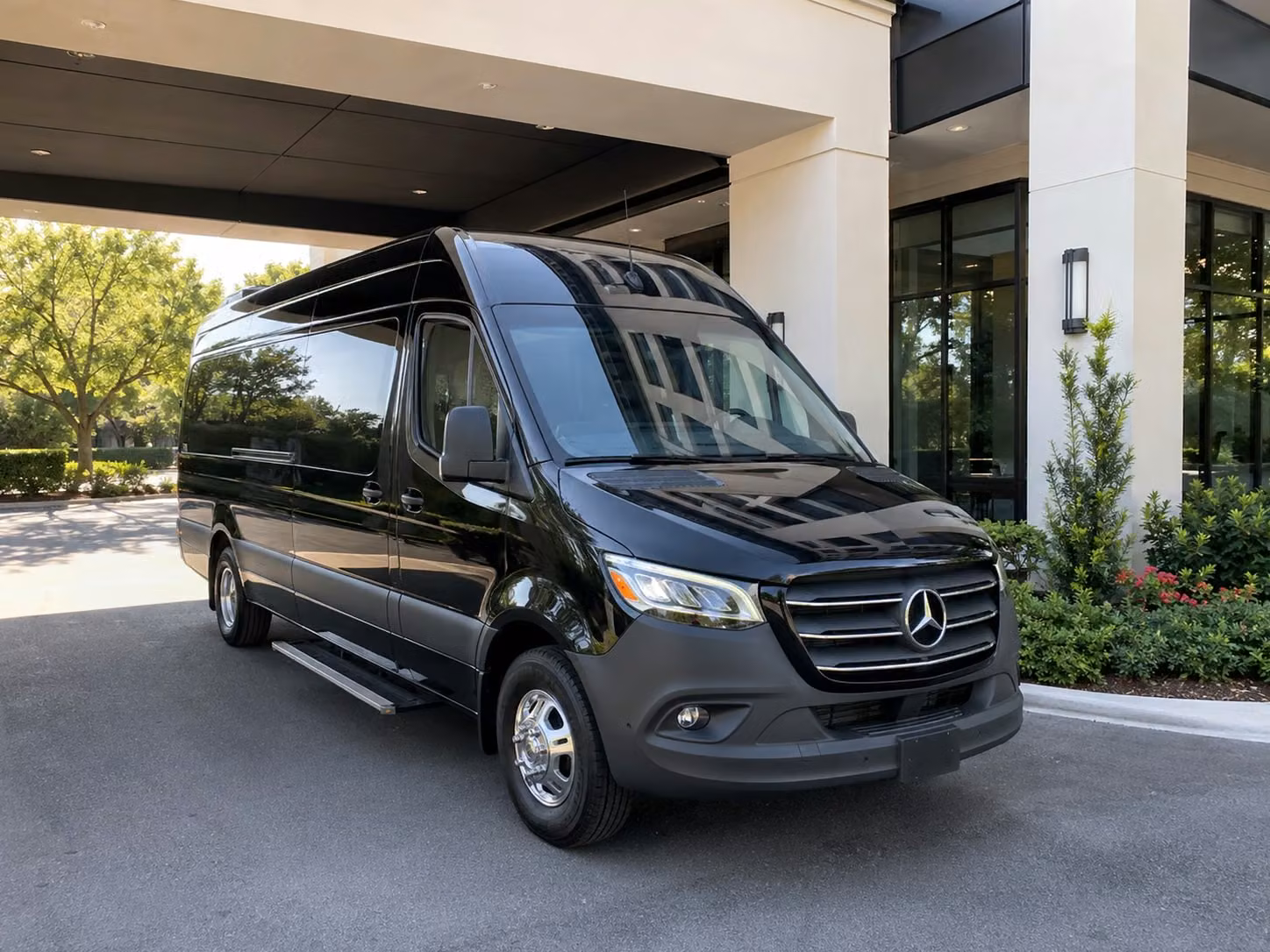sprinter van with driver